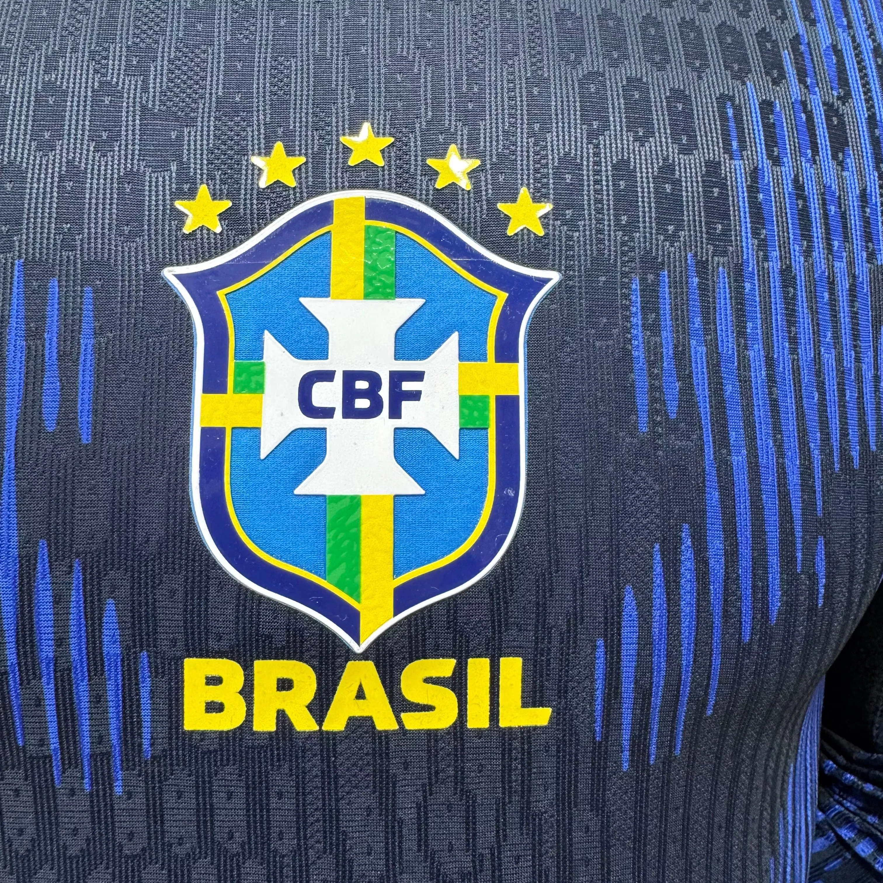2026-27 Brazil Away Long-Sleeve Jersey - Player Version view 5