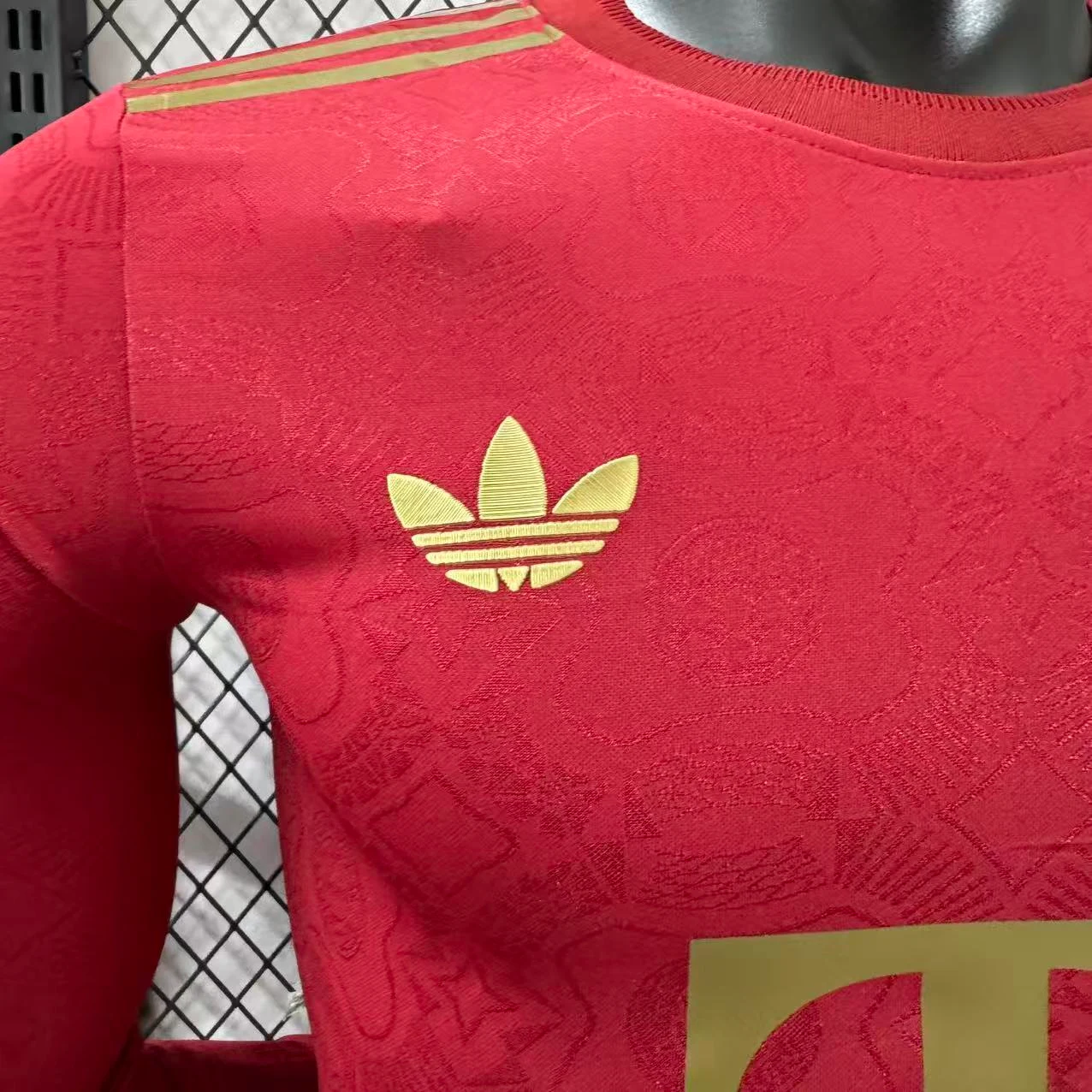 2025-26 Bayern Munich 125th Anniversary Long-Sleeve Jersey – Player Version view 4