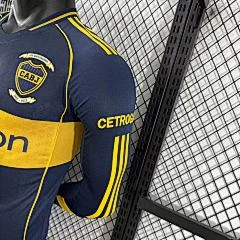 2025-26 Boca Home Long Sleeve Jersey - Player Edition view 9