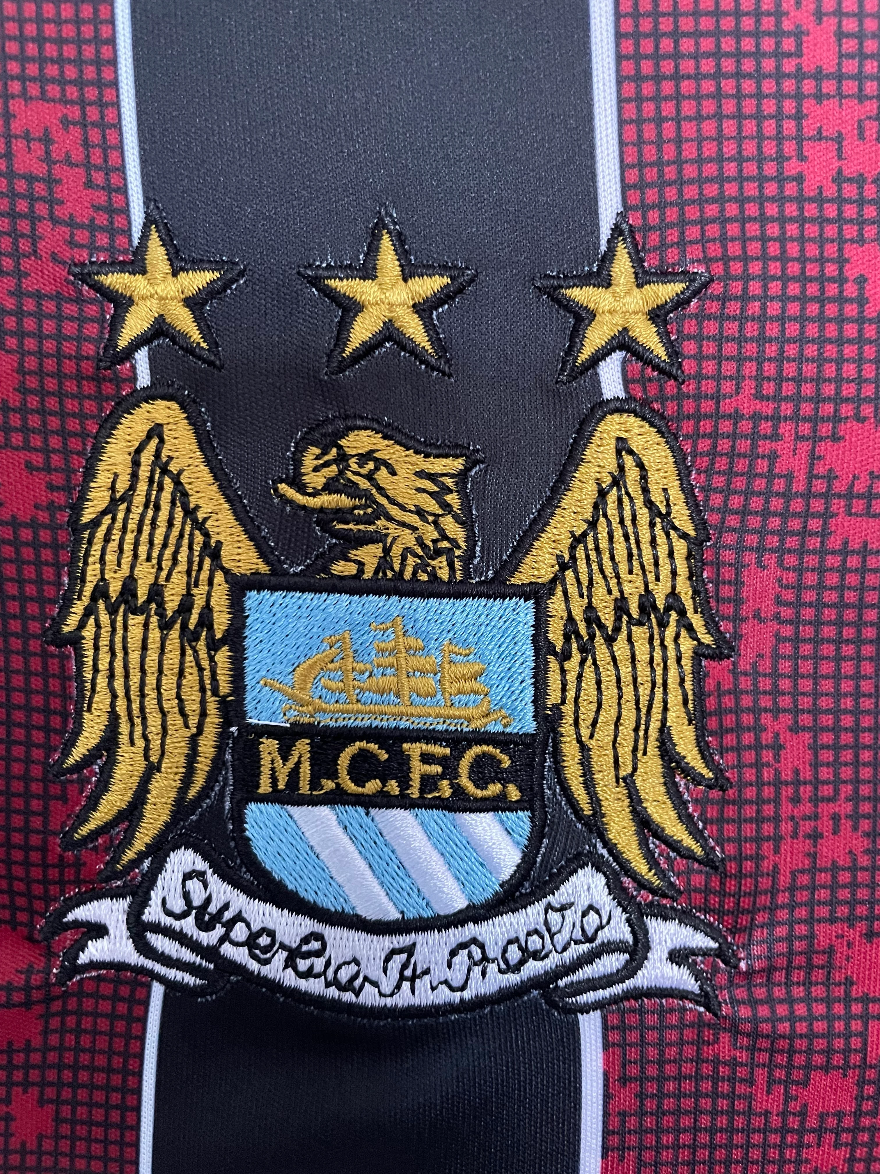 2008-09 Manchester City Away Retro Jersey view 6