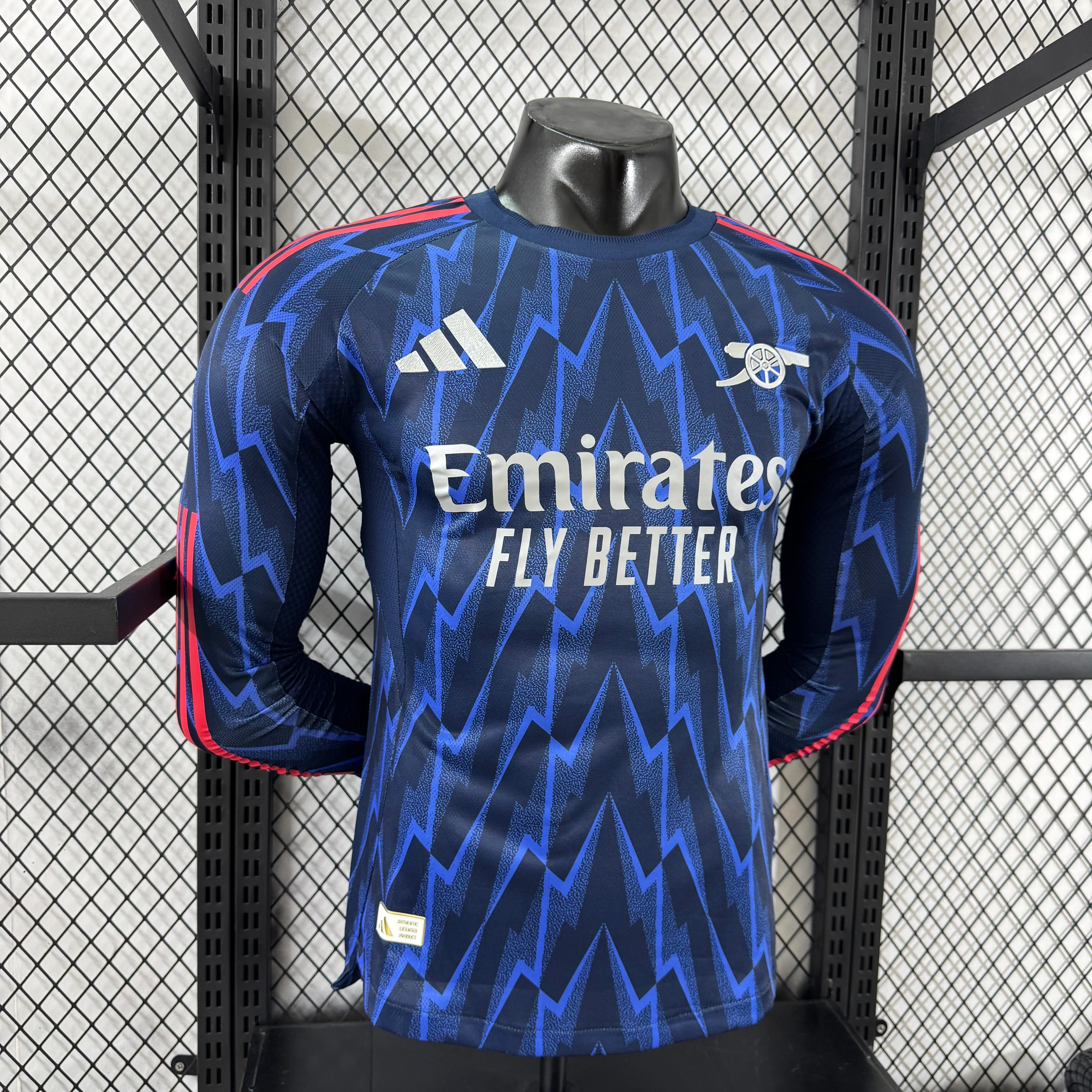 2025-26 Arsenal Away Long-Sleeve Jersey – Player Version view 10