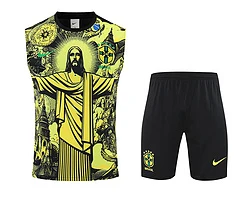 2025-26 Brazil vest training jersey view 11