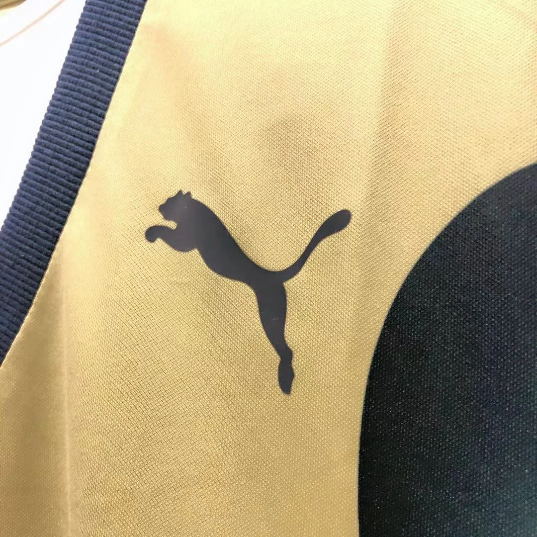 2006 Italy goalkeeper gold retro jersey view 7