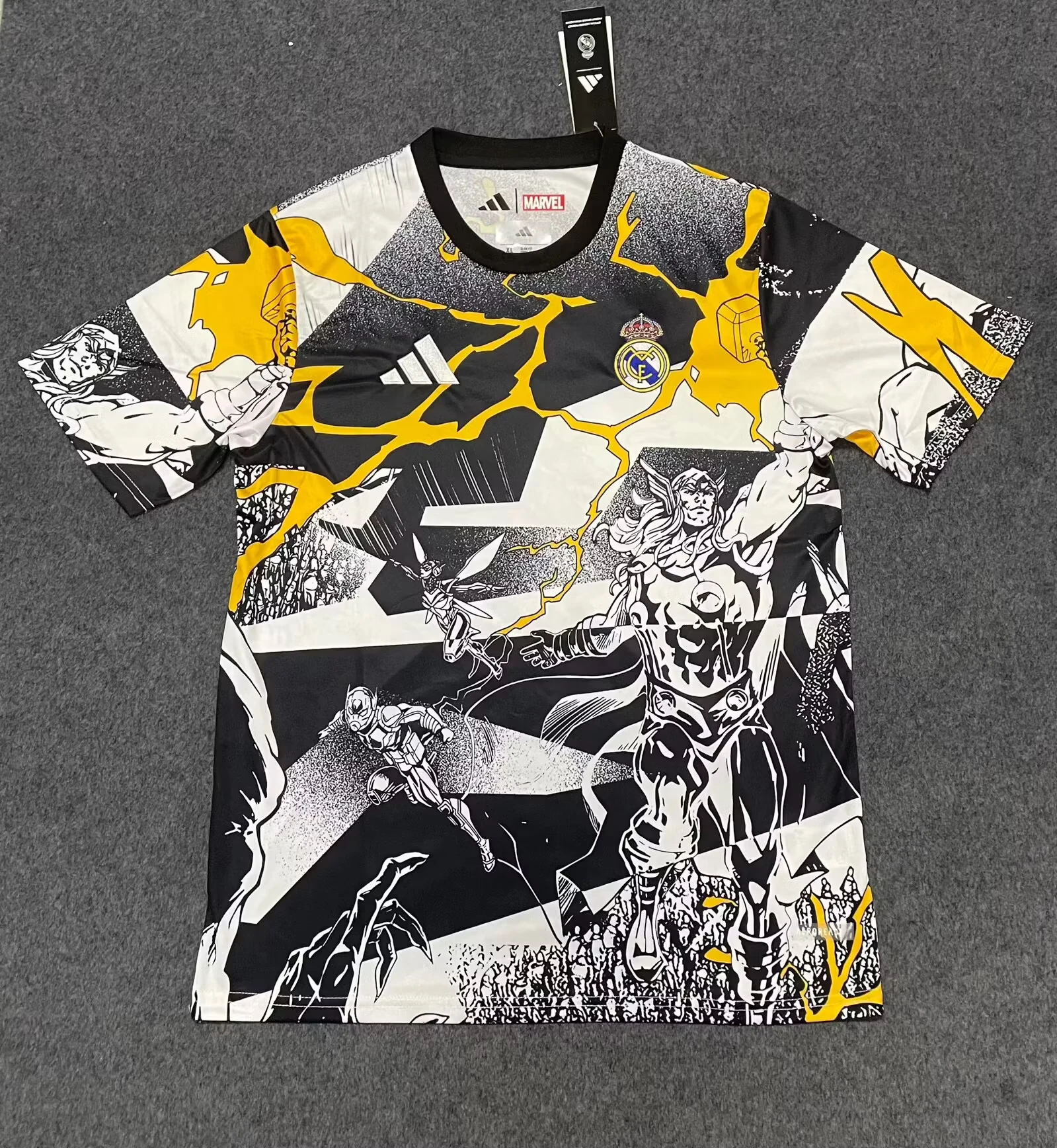 2025-26 Real Madrid Marvel Edition Jersey - Fan Version
