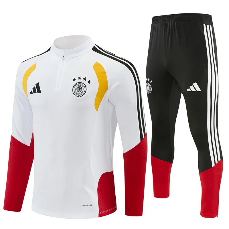 2026-27 Germany White Half-Zip Training Jersey view 16