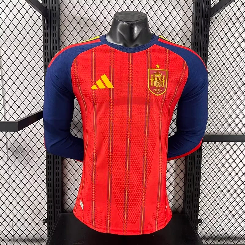 2026 Spanish national team long-sleeved jersey - player version