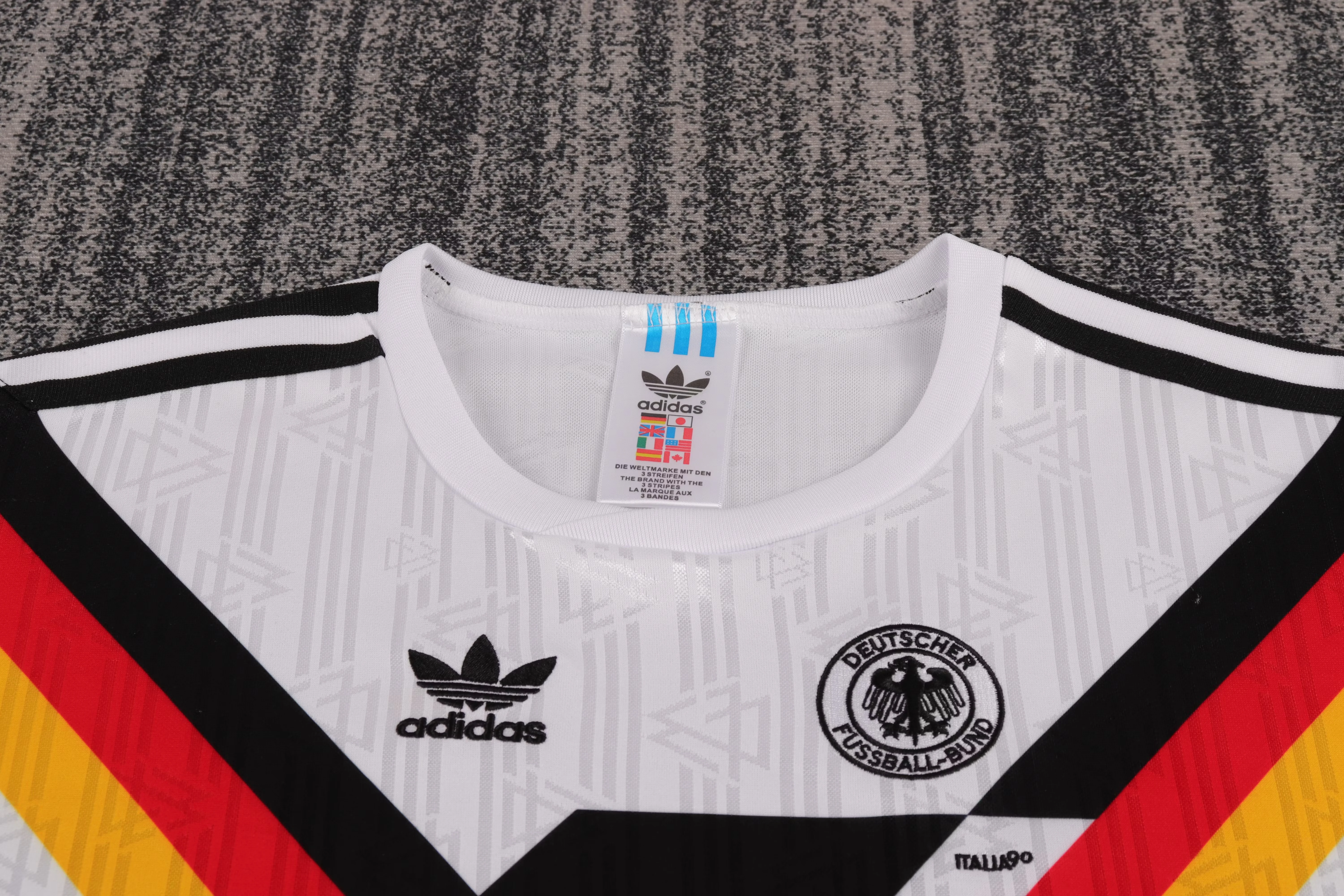 1990 Germany Home Retro Shirt - Kids Size view 11