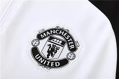 2025-26 Manchester United White Half-Raised Training Jersey view 16