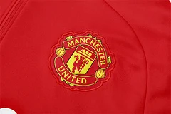2025-26 Manchester United Red Half-Pull Training Jersey view 9