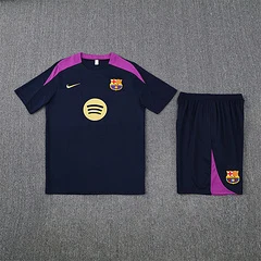 2025-26 Barcelona Royal Blue Short Sleeve Training Jersey view 17