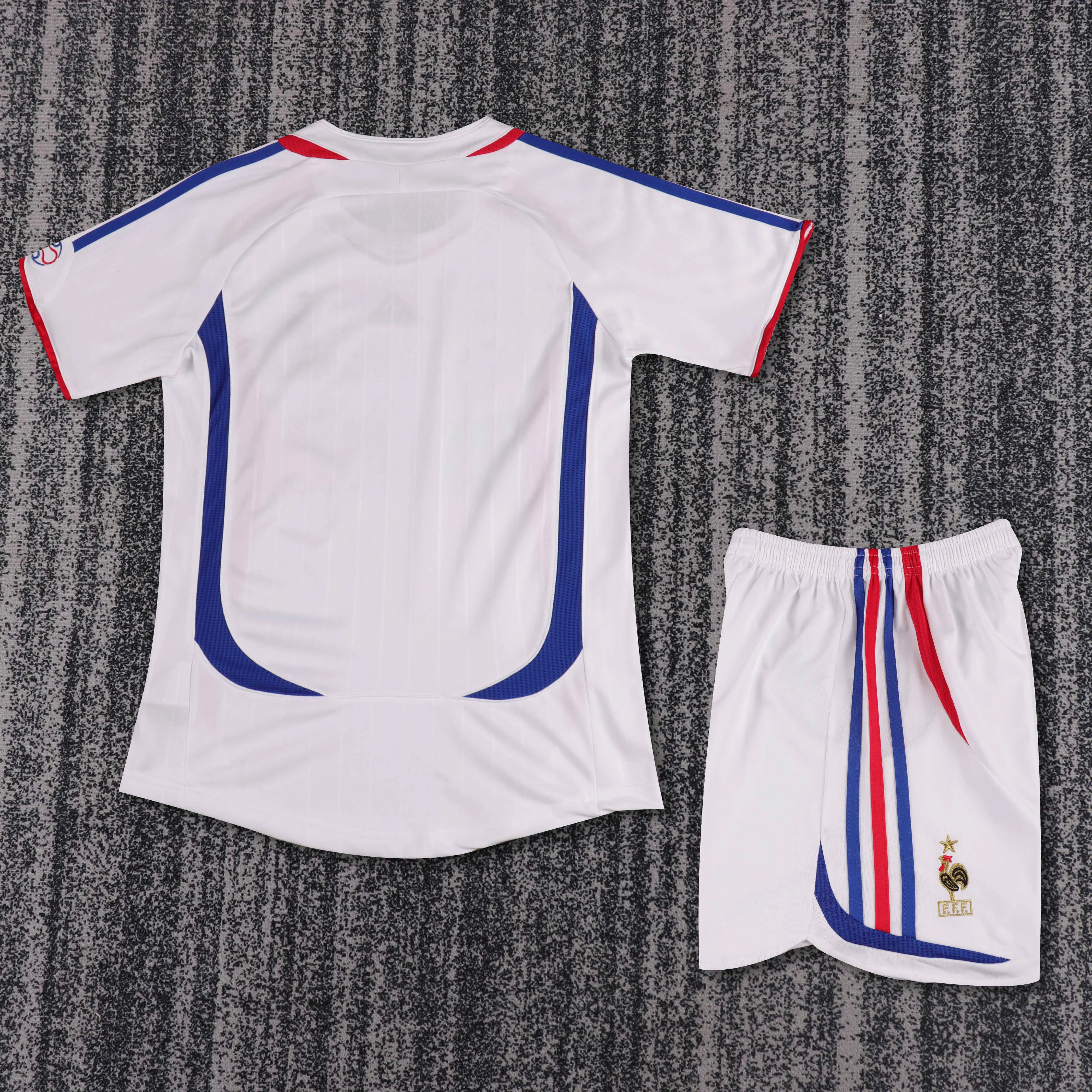 2006 France Away Retro Shirt - Kids Sizes view 2