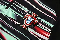 2025-26 Portugal camouflage half-pull training jersey view 14