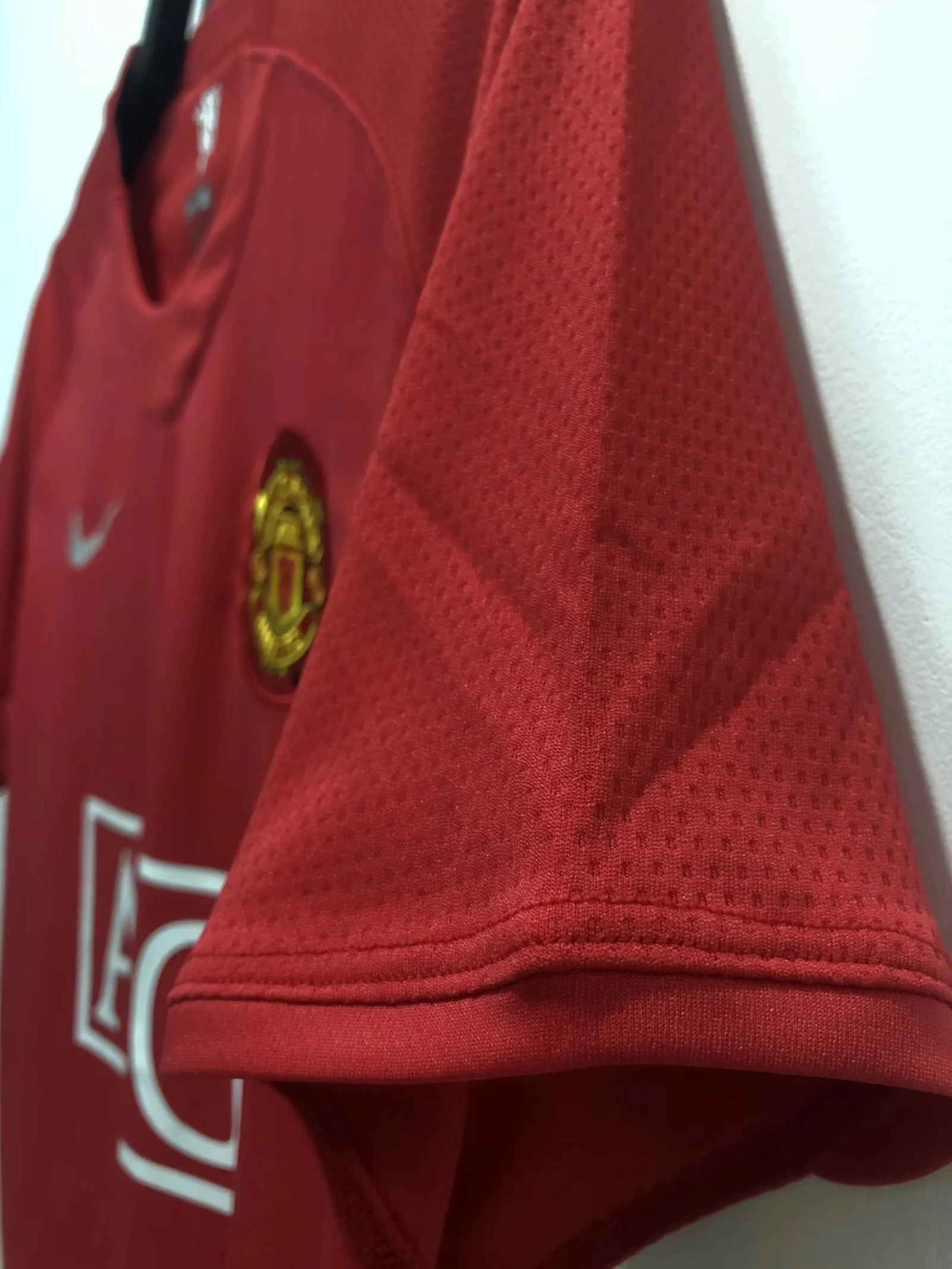 2007-08 Manchester United Home Retro Shirt - League Edition view 5