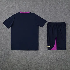 2025-26 Barcelona Royal Blue Short Sleeve Training Jersey view 16