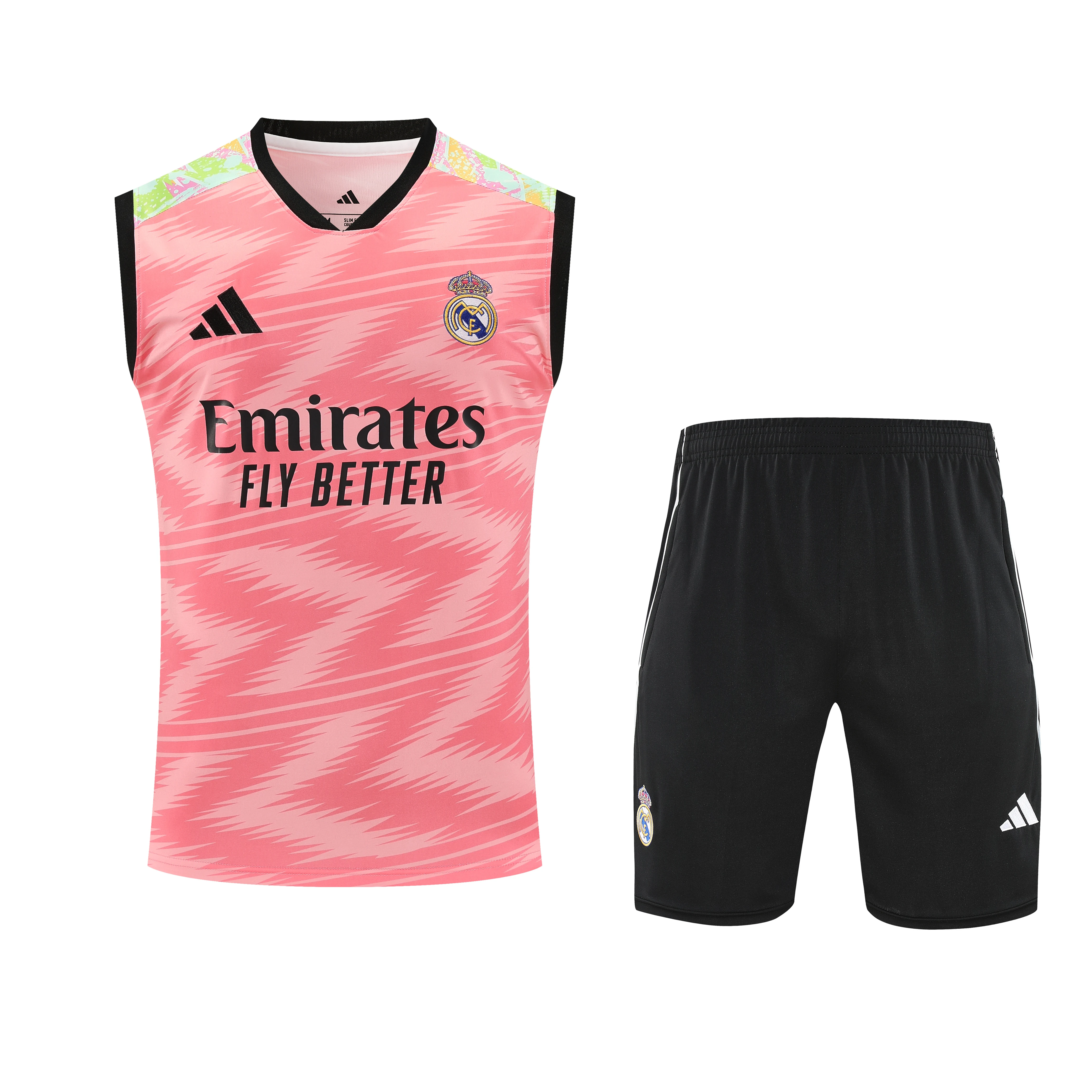 2025-26 Real Madrid Training Vest Jersey view 4