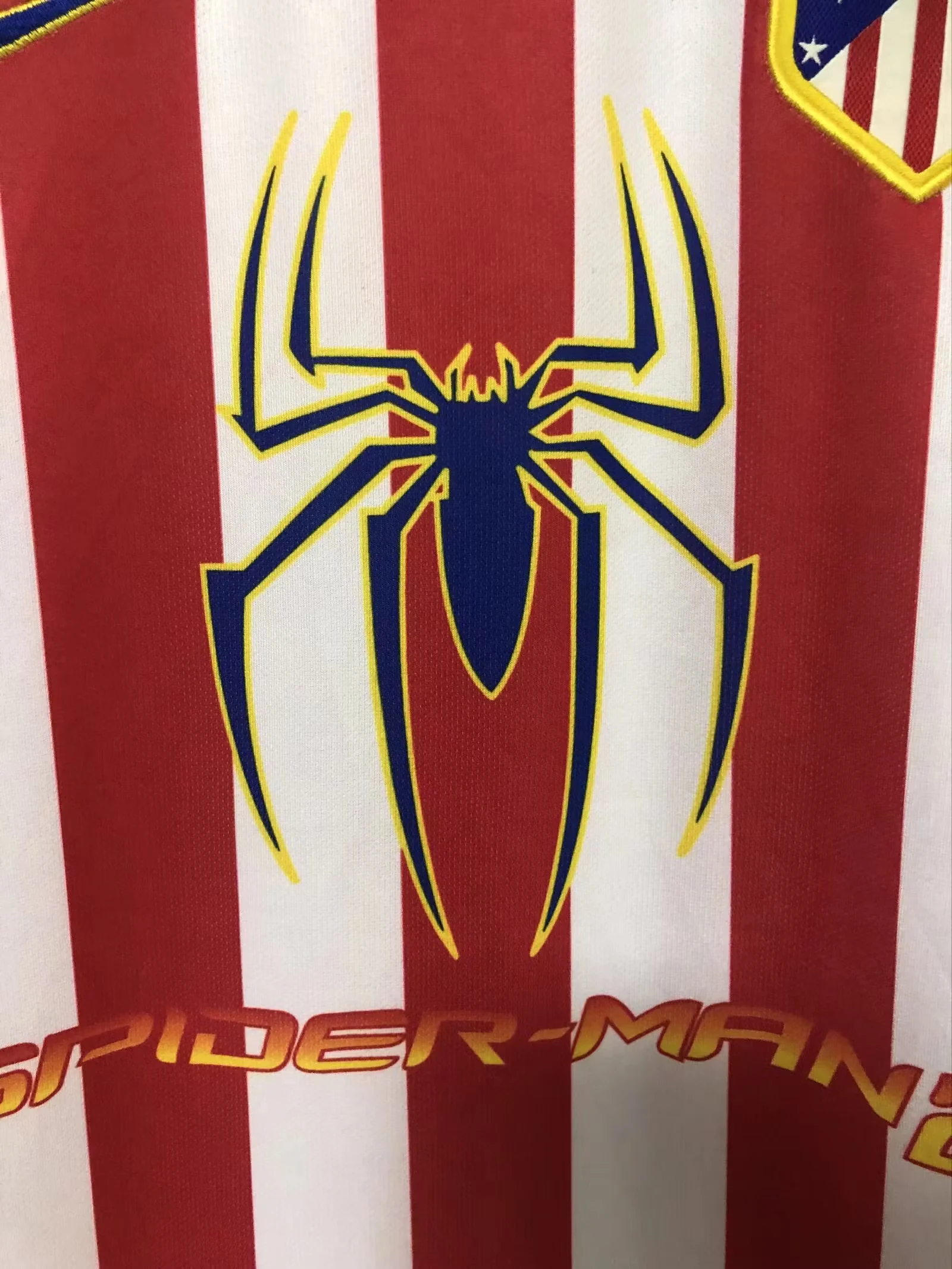 2004-05 Atletico Madrid Home Retro Jersey view 9