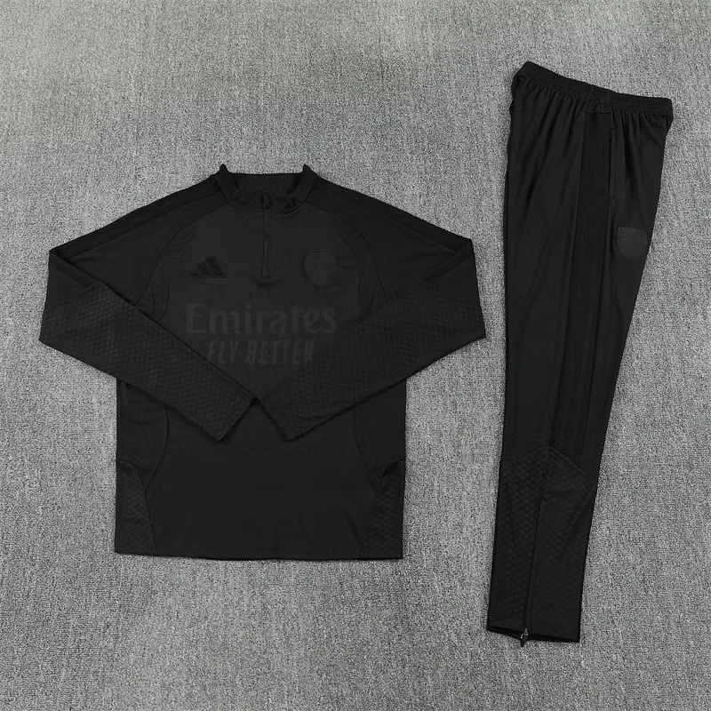 2026-27 Arsenal Black Half-Zip Training Jersey view 15