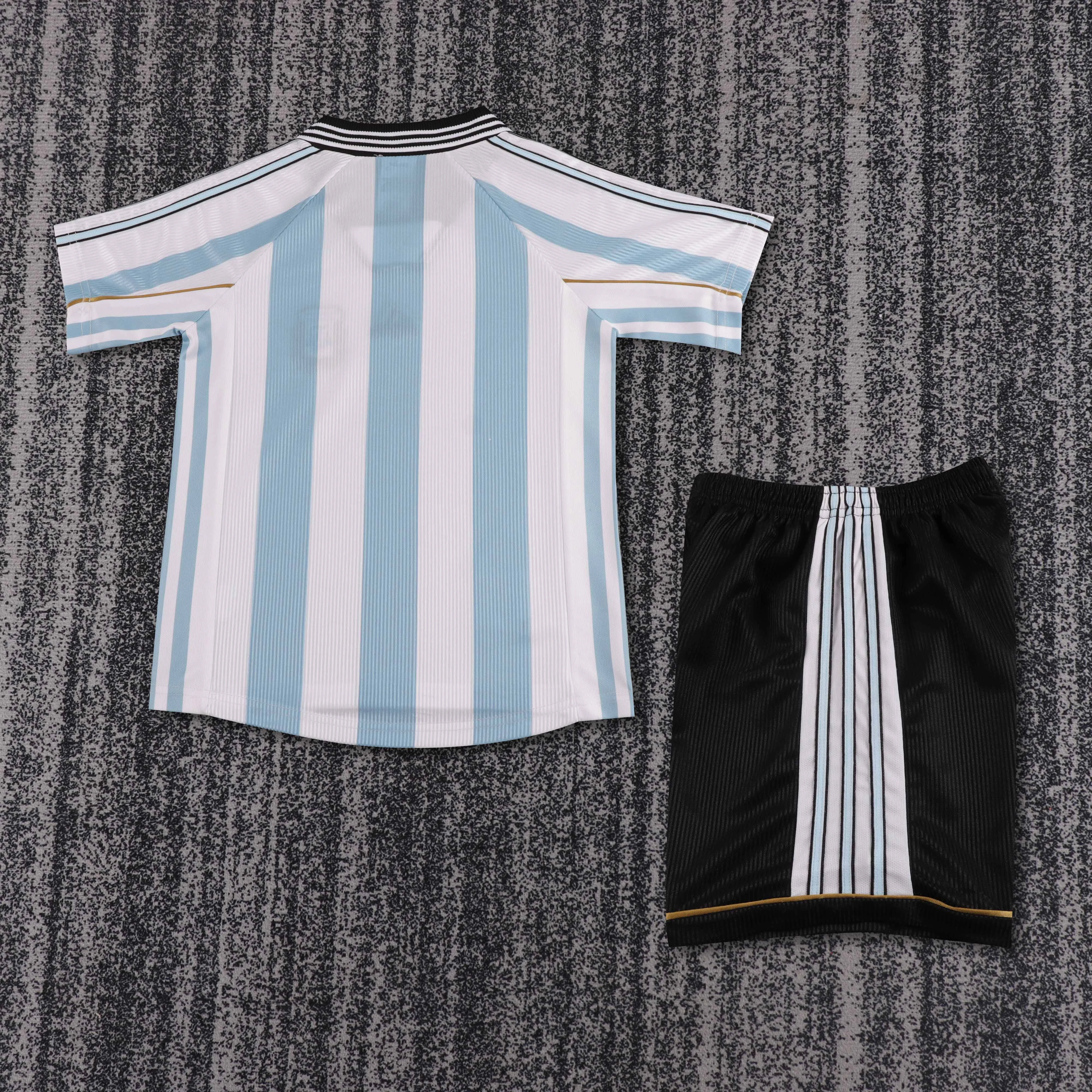 1998 Argentina Home Retro Shirt - Kids view 2