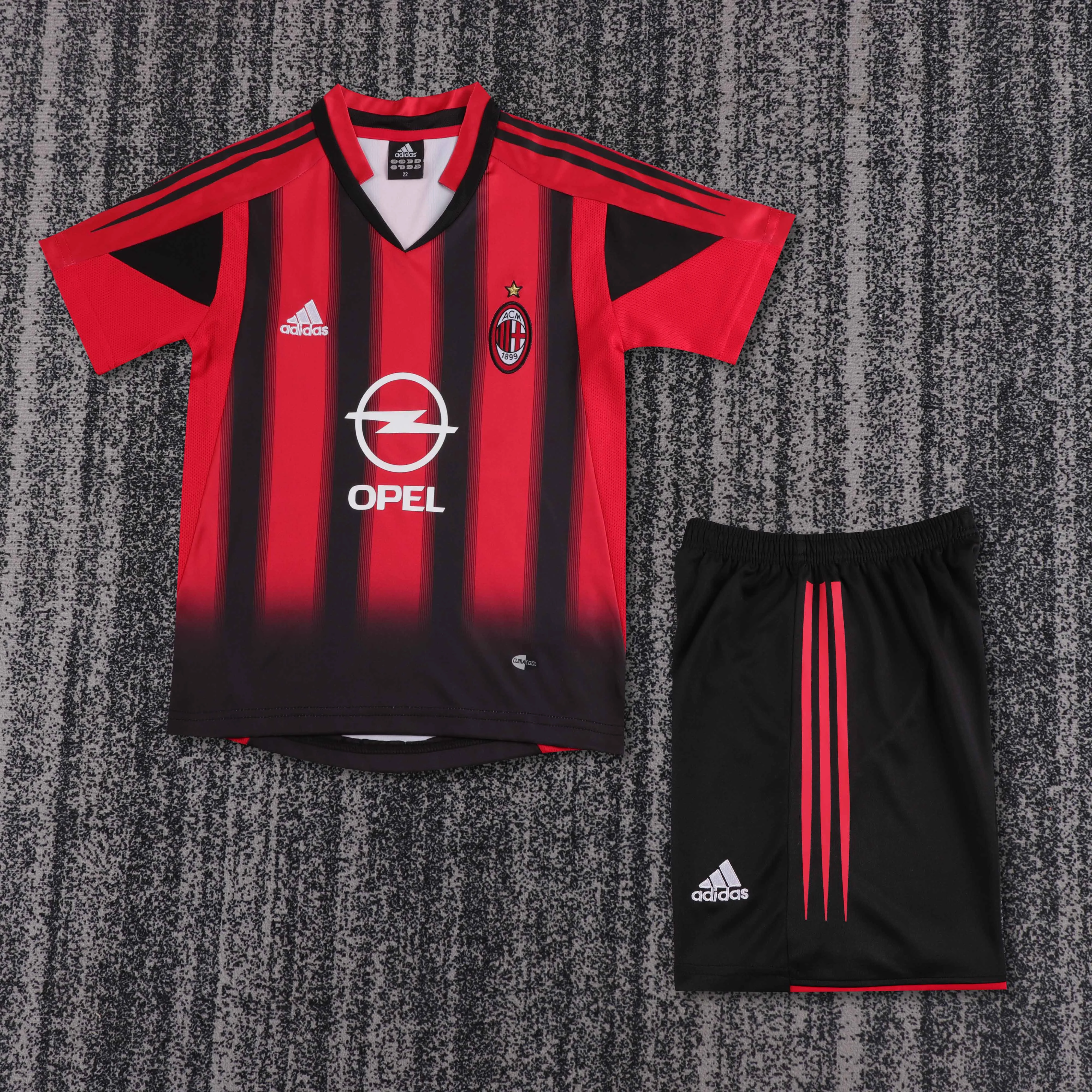 2004-05 AC Home Retro Shirt - Kids Sizes