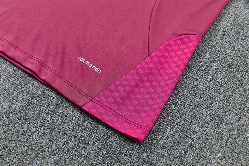 2026-27 Real Madrid Rose-Colored Half-Zip Training Jersey view 5