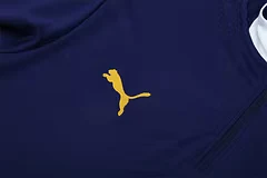 2025-26 Portugal Royal Blue Half-Pull Training Jersey view 15