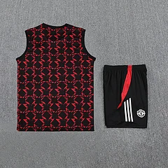 2025-26 Manchester United training vest jersey view 7