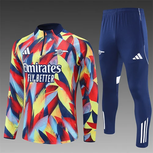 2025-26 Arsenal Camouflage Half-Pull Training Jersey