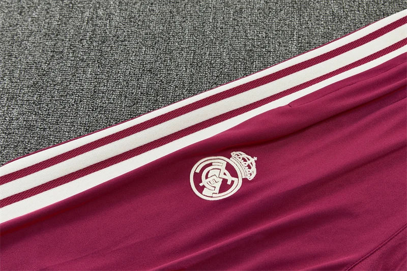 2026-27 Real Madrid Rose-Colored Half-Zip Training Jersey view 13