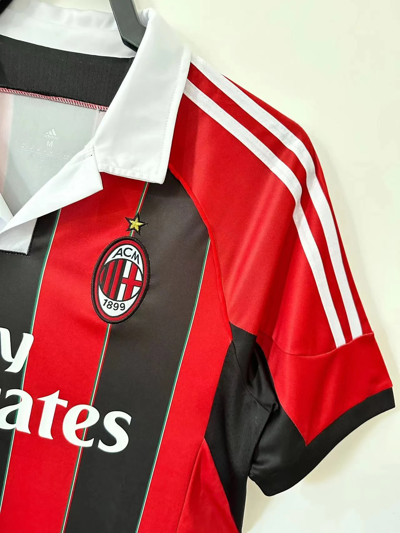 2012-13 AC Home Retro Jersey view 7