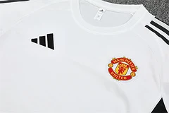2025-26 Manchester United White Short Sleeve Training Jersey view 10