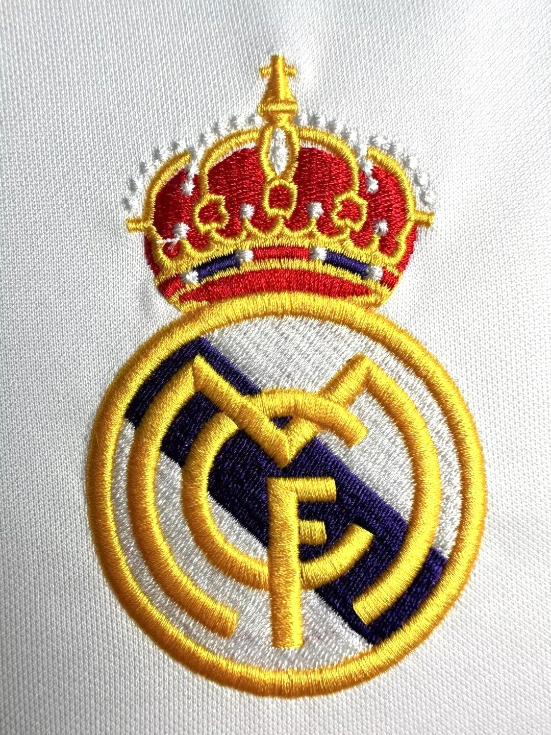 1994-96 Real Madrid Home Retro Jersey view 3