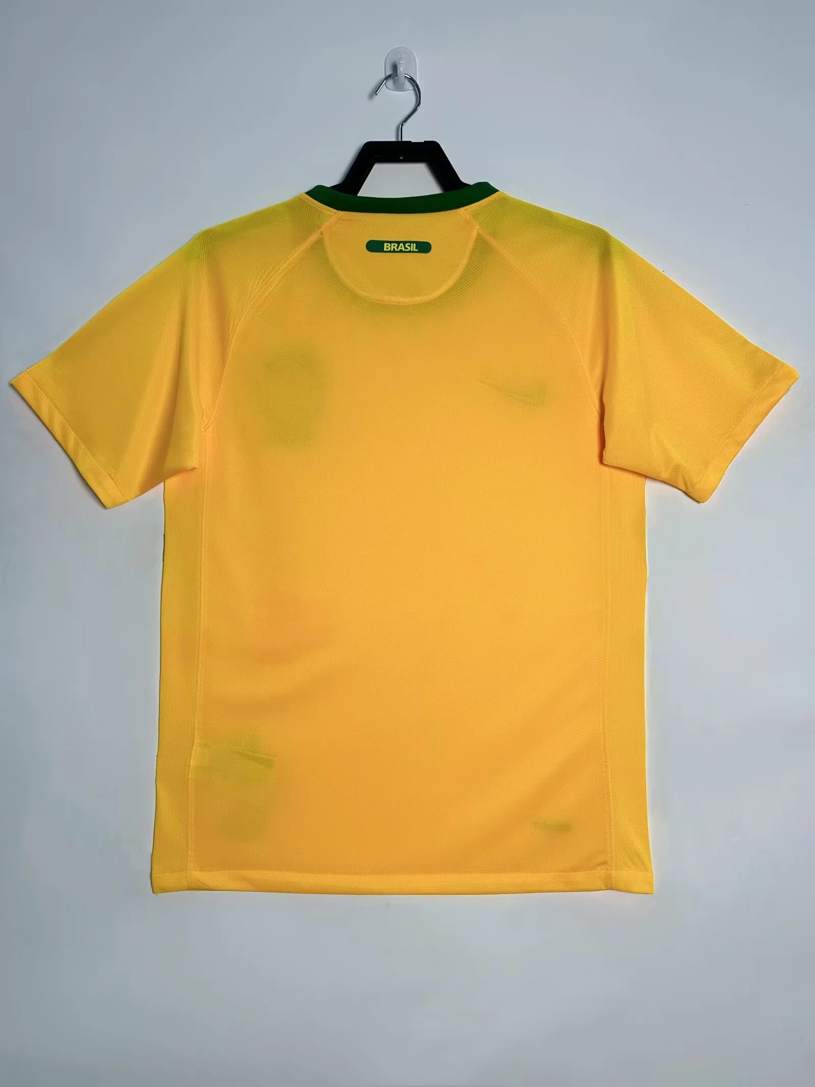 2010 Brazil Home Retro Jersey view 2