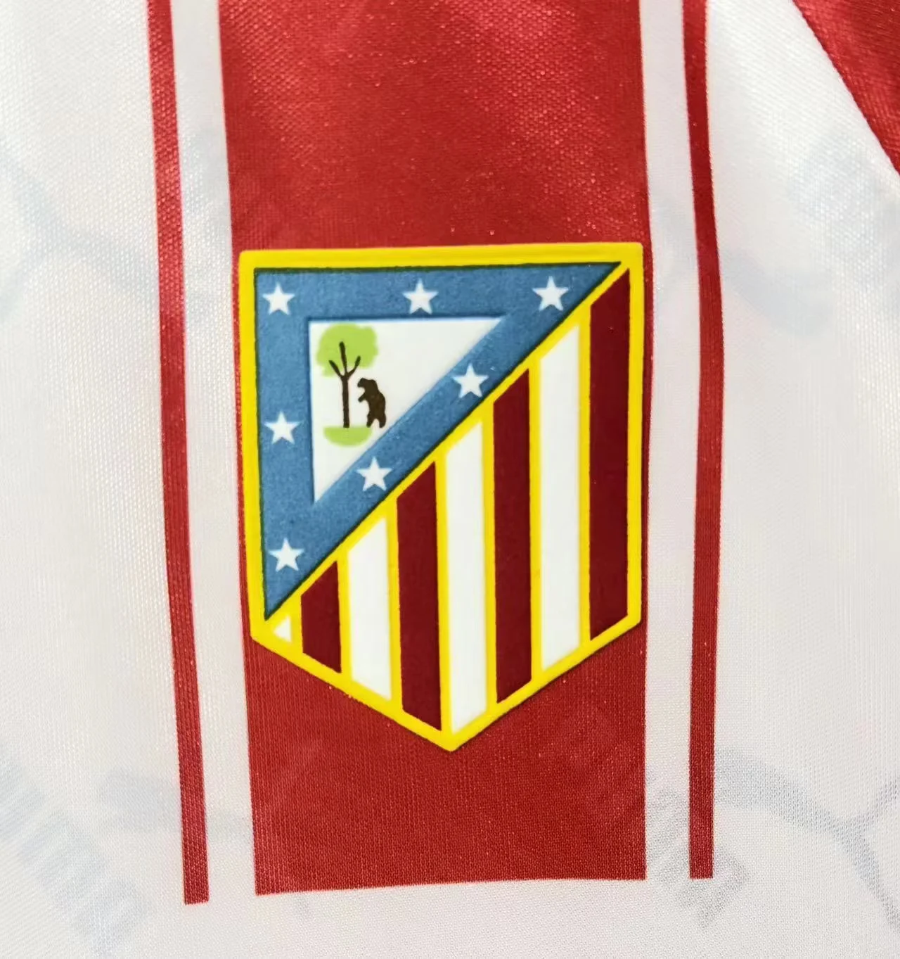 1994-95 Atletico Madrid Home Retro Jersey view 5