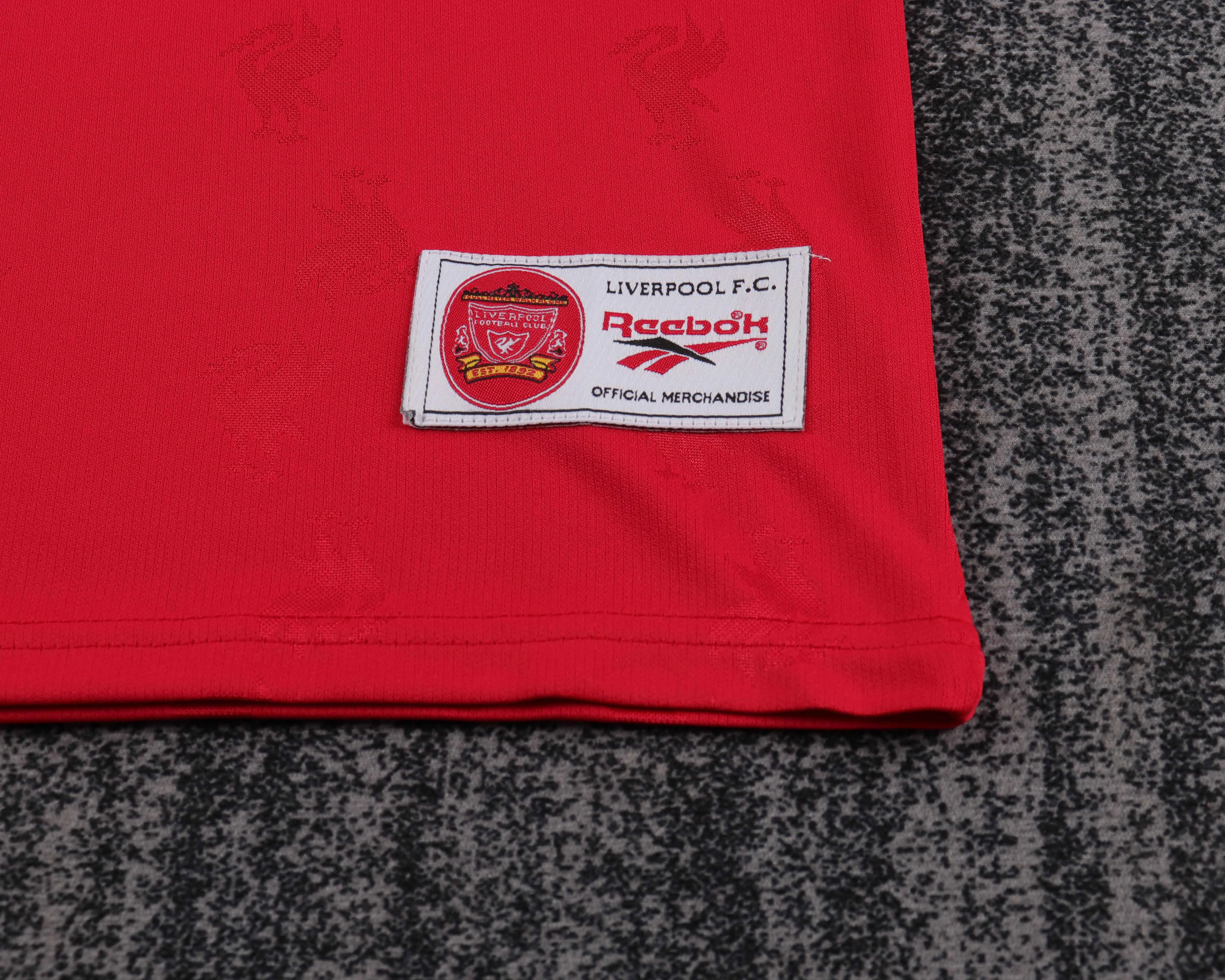 1996-97 Liverpool Home Retro Shirt - Kids view 6