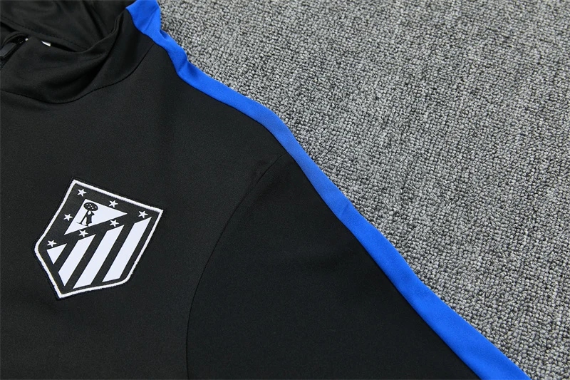 2026-27 Atlético Madrid Black Half-Zip Training Jersey view 9