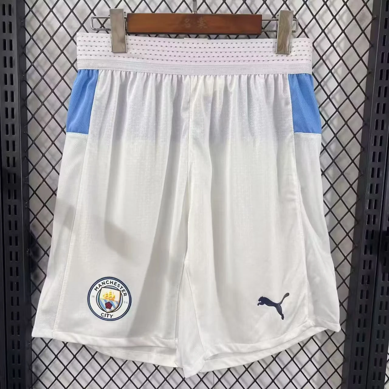 2025-26 Manchester City Home Shorts – Player Edition
