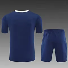 2025-26 Paris Royal Blue Short Sleeve Training Jersey view 2