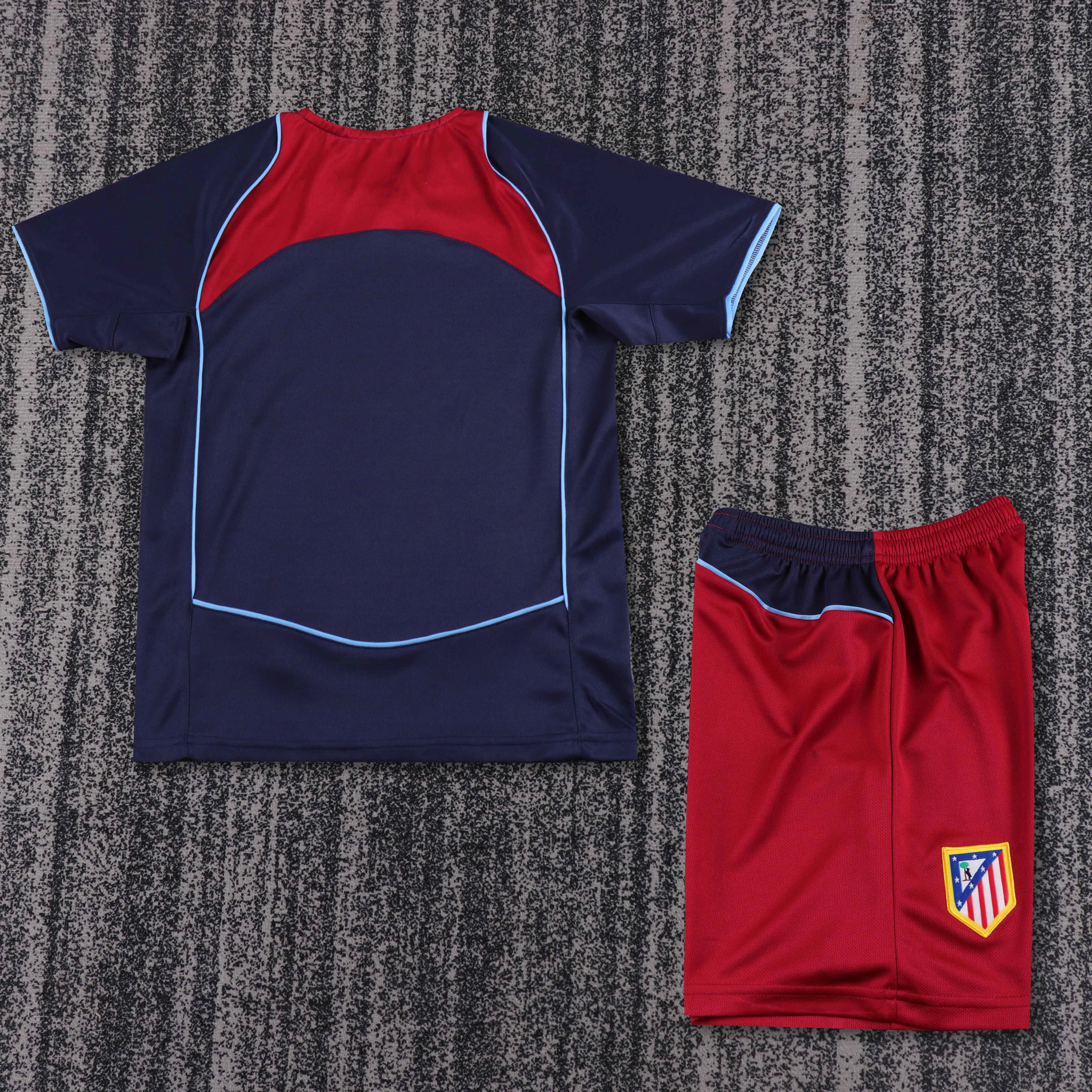 2004-05 Atletico Madrid Away Retro Shirt - Kids Sizes view 2