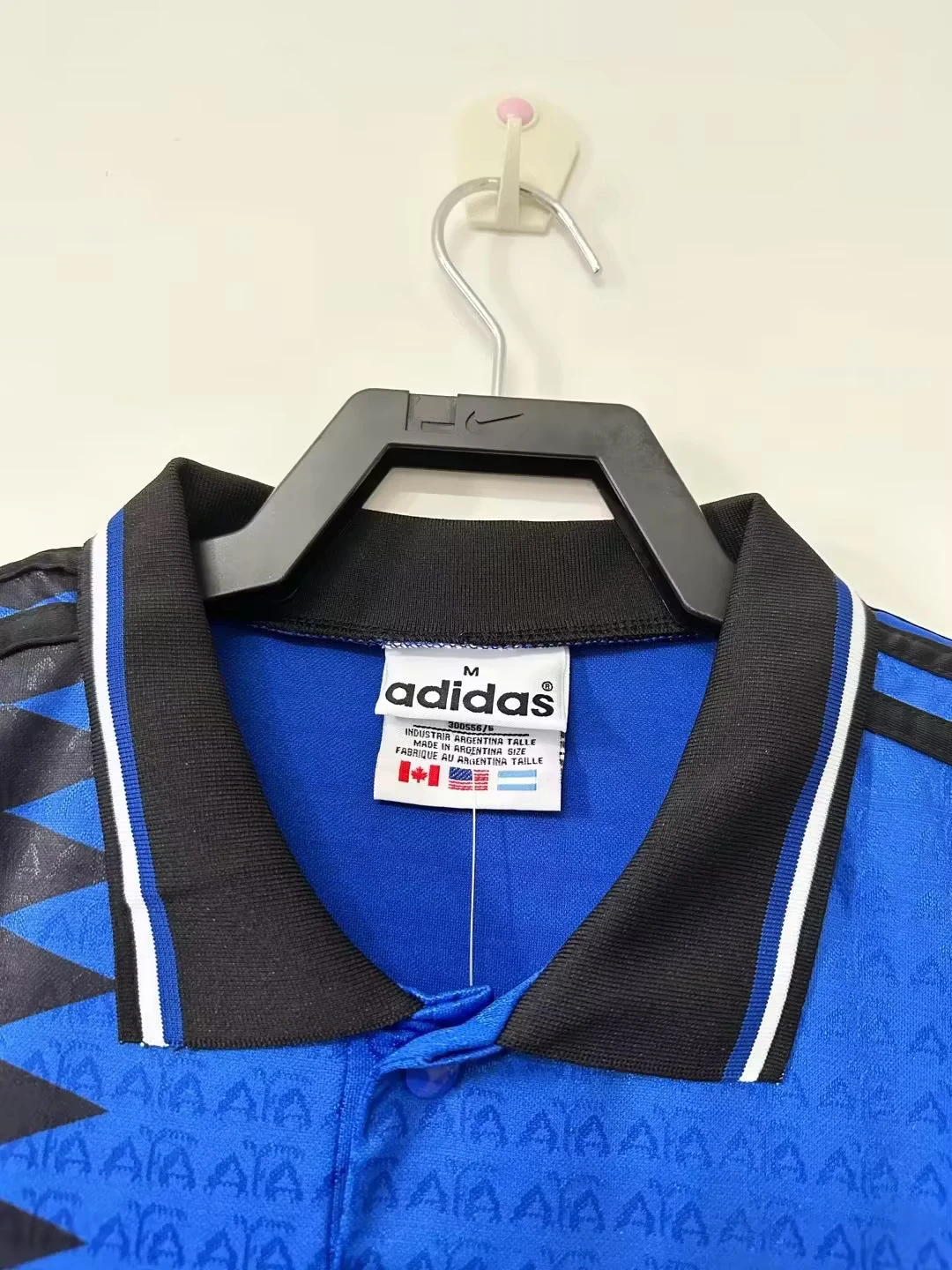 1994 Argentina Away Jacquard Retro Jersey view 10