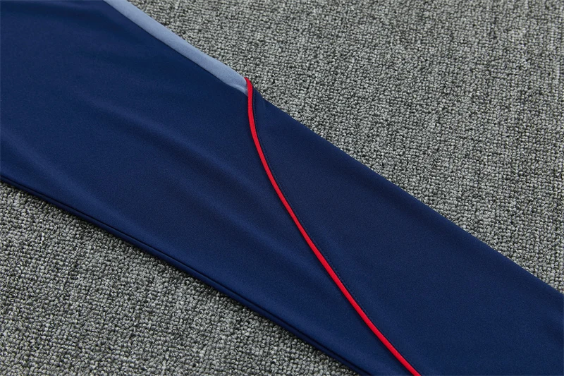 2026-27 England Royal Blue Half-Zip Training Jersey view 7