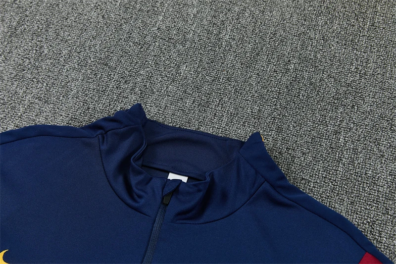 2026-27 Barcelona Royal Blue Half-Zip Training Jersey view 9