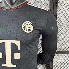 2025-26 Bayern Munich Second Away Long Sleeve Jersey - Player Edition view 5