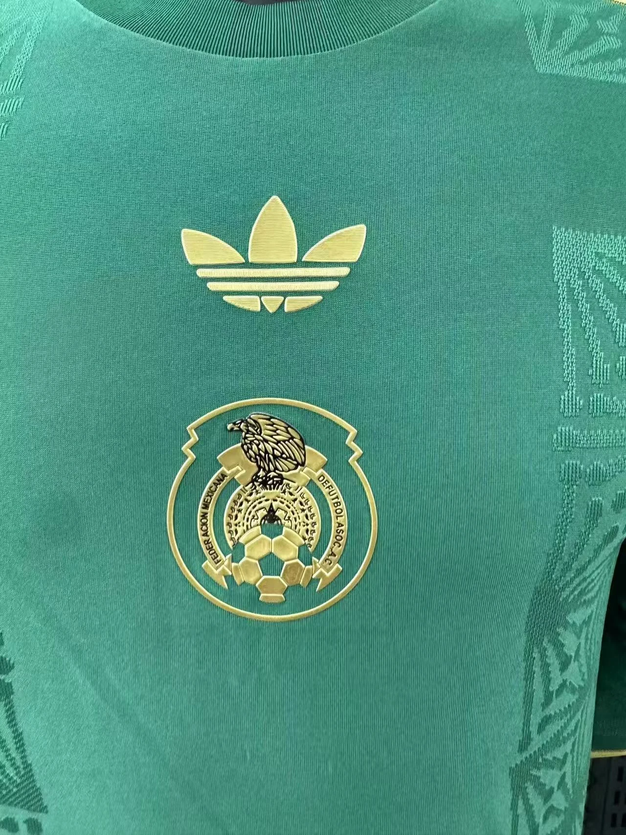 2025-26 Mexico Gold Cup Edition Long-Sleeve Jersey – Player Version view 4