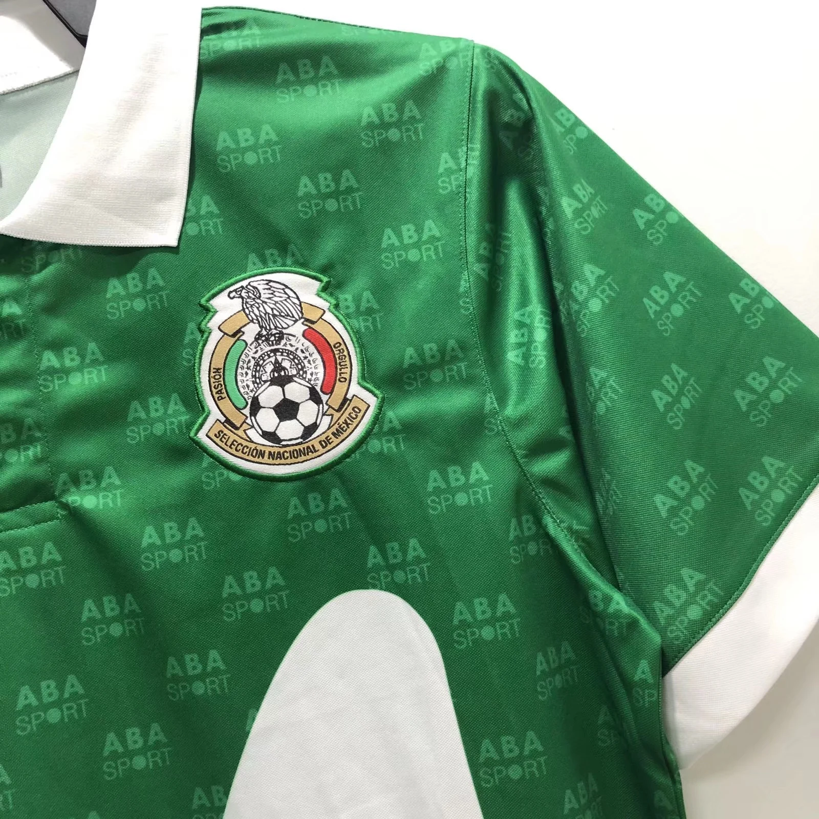 1995 Mexico Home Retro Jersey view 8