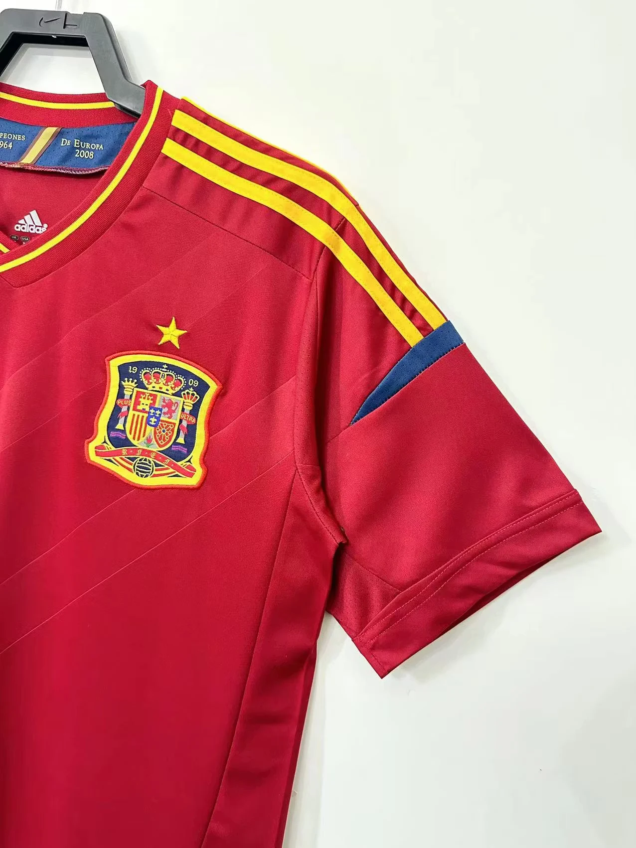 2012 Spain Home Retro Jersey view 11