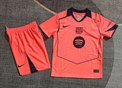 2025-26 Barcelona Second Away Jersey - Kids view 3