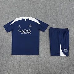 2025-26 Paris Royal Blue Short Sleeve Training Jersey view 13