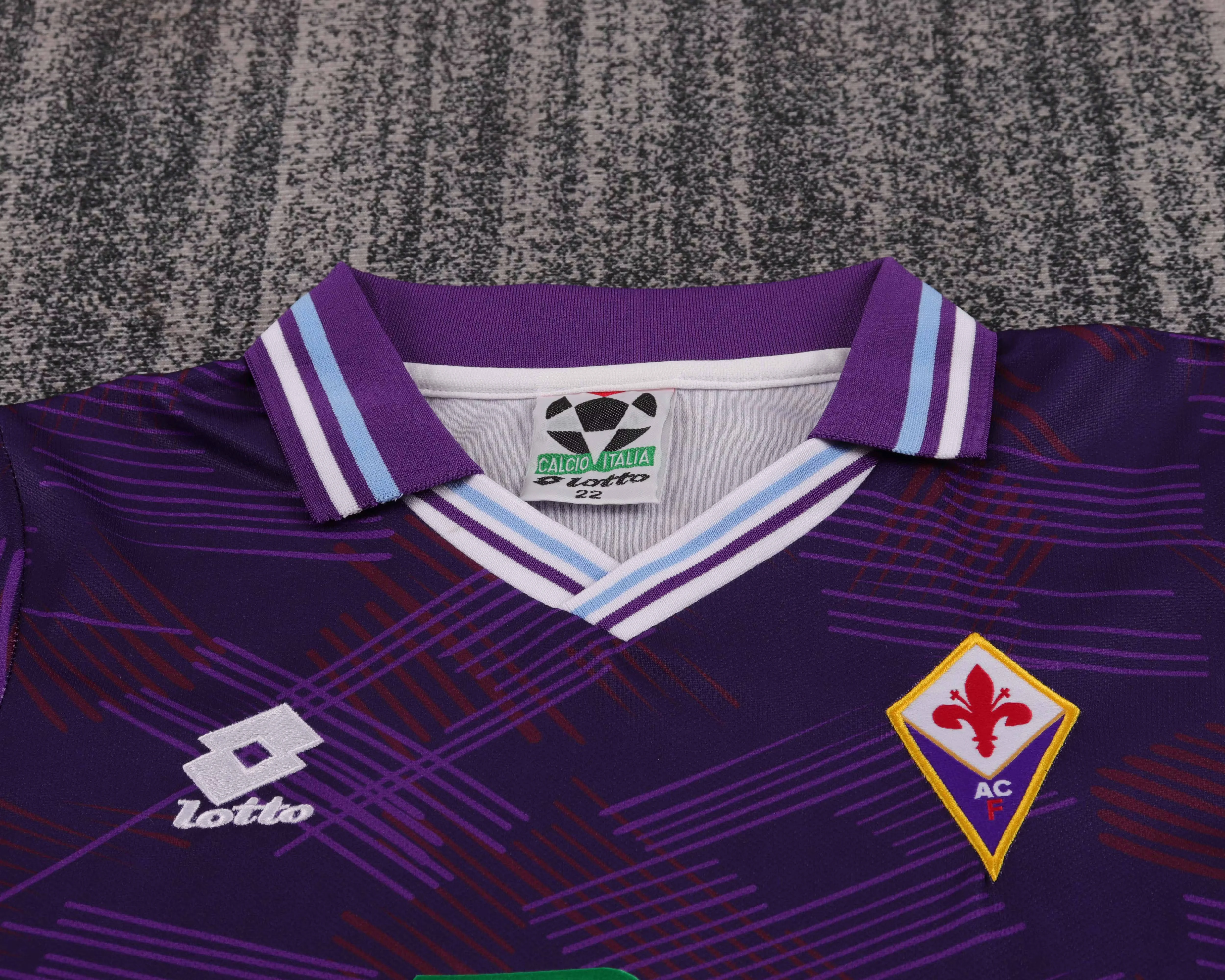 1992-93 Fiorentina Home Retro Shirt - Kids view 11