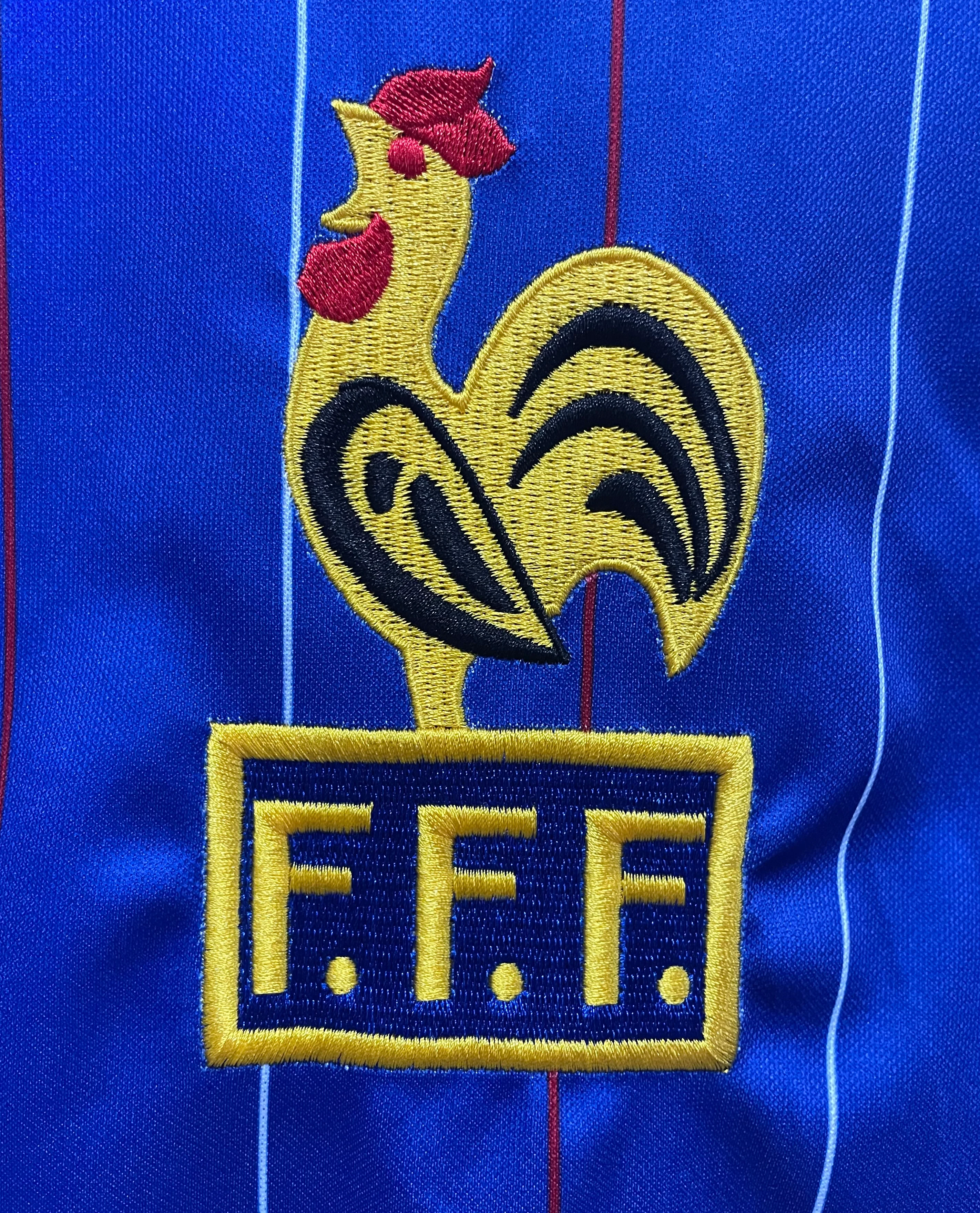 1982 France Home Retro Jersey view 5