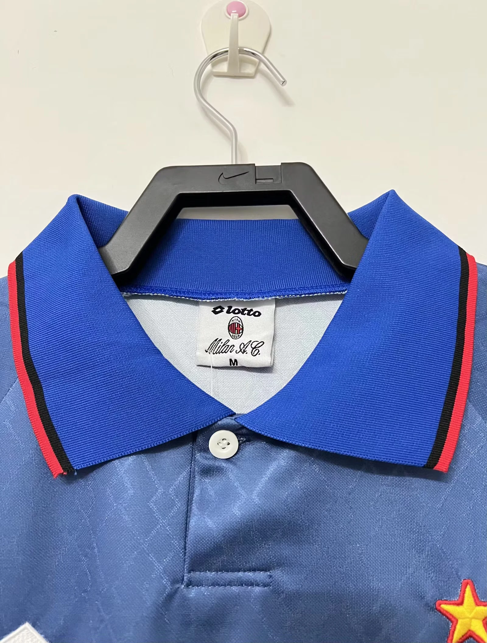 1995-96 AC Away Retro Jersey view 9